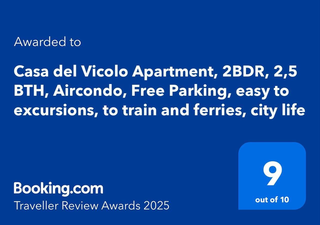 Vicolo Apartment, Pedestrian Centre, 2Bdr, 2,5 Bth, Aircondo, Private Parking, Easy To Train And Ferries, City Life La Spezia Exterior foto